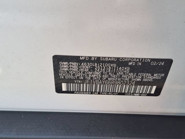 Used 2024 Subaru WRX TR w/ Popular Package #2A AWD/4WD image 34