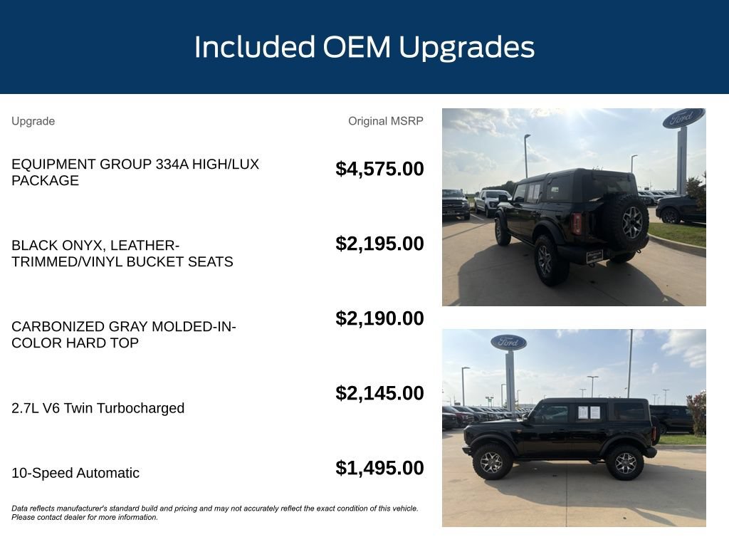 Used 2024 Ford Bronco Badlands AWD/4WD image 11