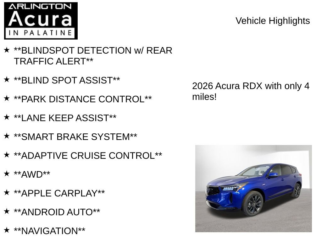 New 2026 Acura RDX A-Spec image 7