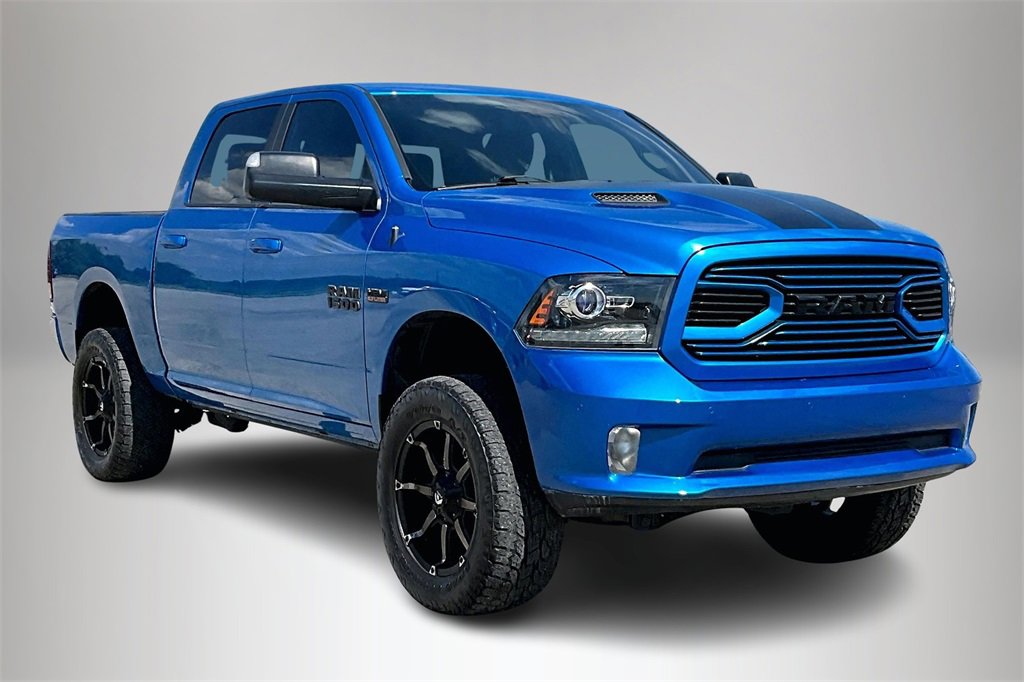 Used 2018 RAM 1500 Sport w/ Hydro Blue Sport Package