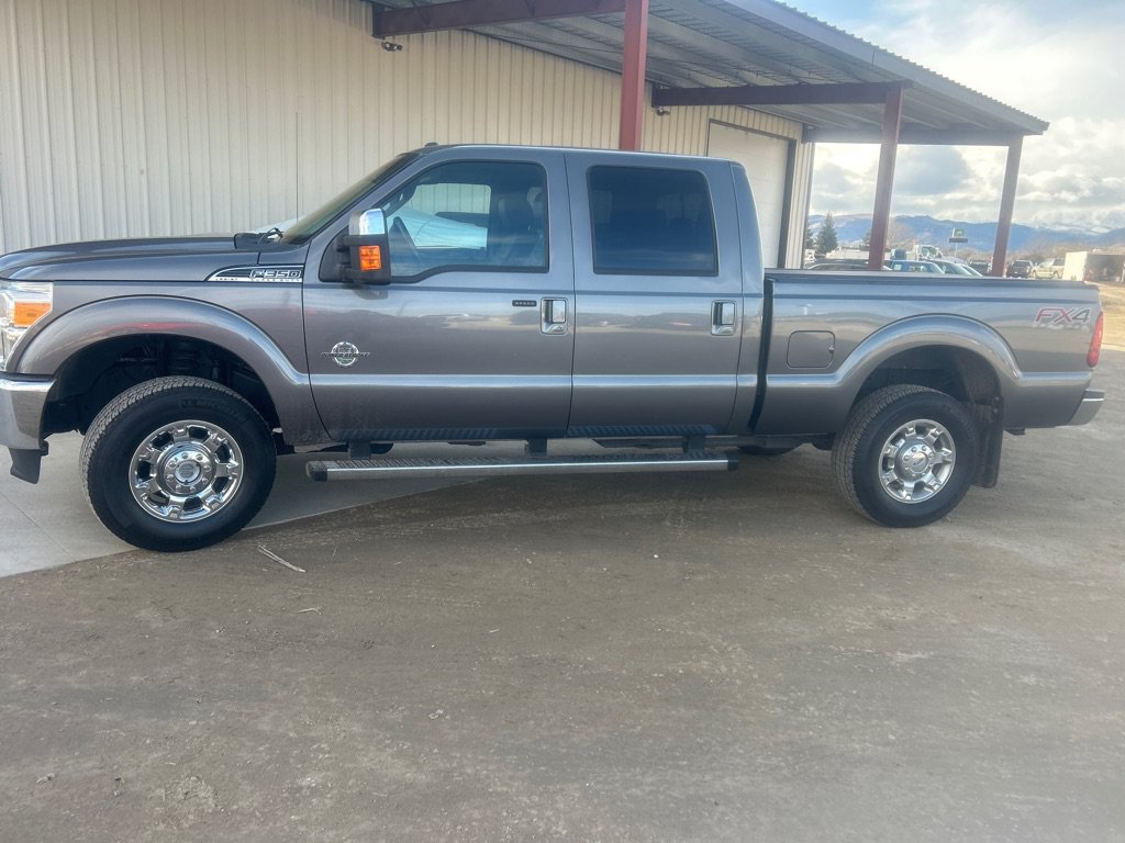 Used 2014 Ford F350 Lariat w/ Lariat Ultimate Package AWD/4WD image 2