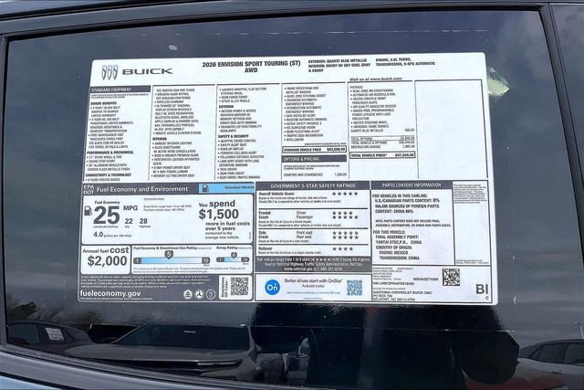 New 2026 Buick Envision Sport Touring image 15