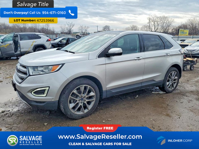 Used 2016 Ford Edge Titanium w/ Equipment Group 302A AWD/4WD image 1