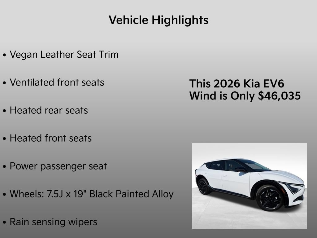 New 2026 Kia EV6 Wind AWD/4WD image 33