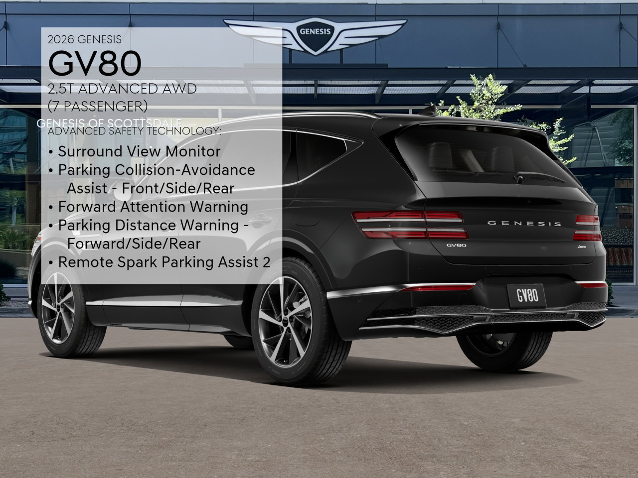 New 2026 Genesis GV80 2.5T Advanced AWD/4WD image 7