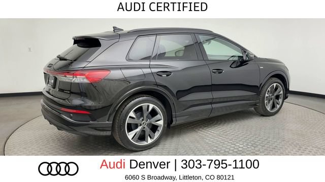 Certified 2025 Audi Q4 e-tron Prestige w/ Black Optic Package AWD/4WD image 2