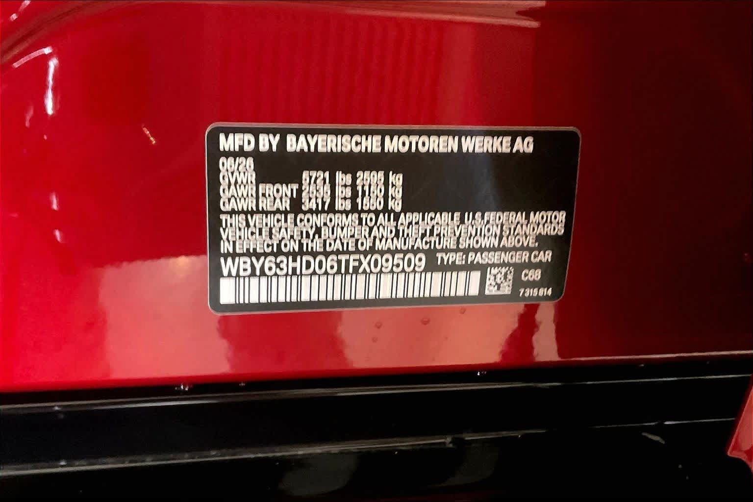 New 2026 BMW i4 eDrive40 w/ M Sport Package RWD image 17