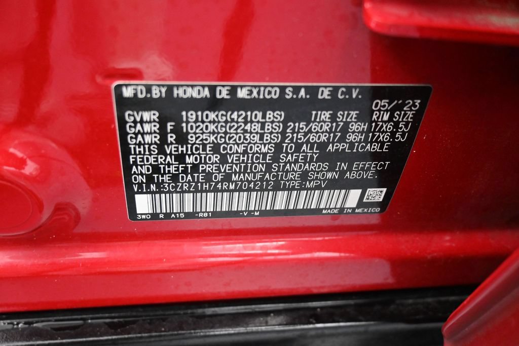 Used 2024 Honda HR-V EX-L image 15