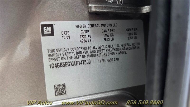Used 2010 Buick LaCrosse CX FWD image 21