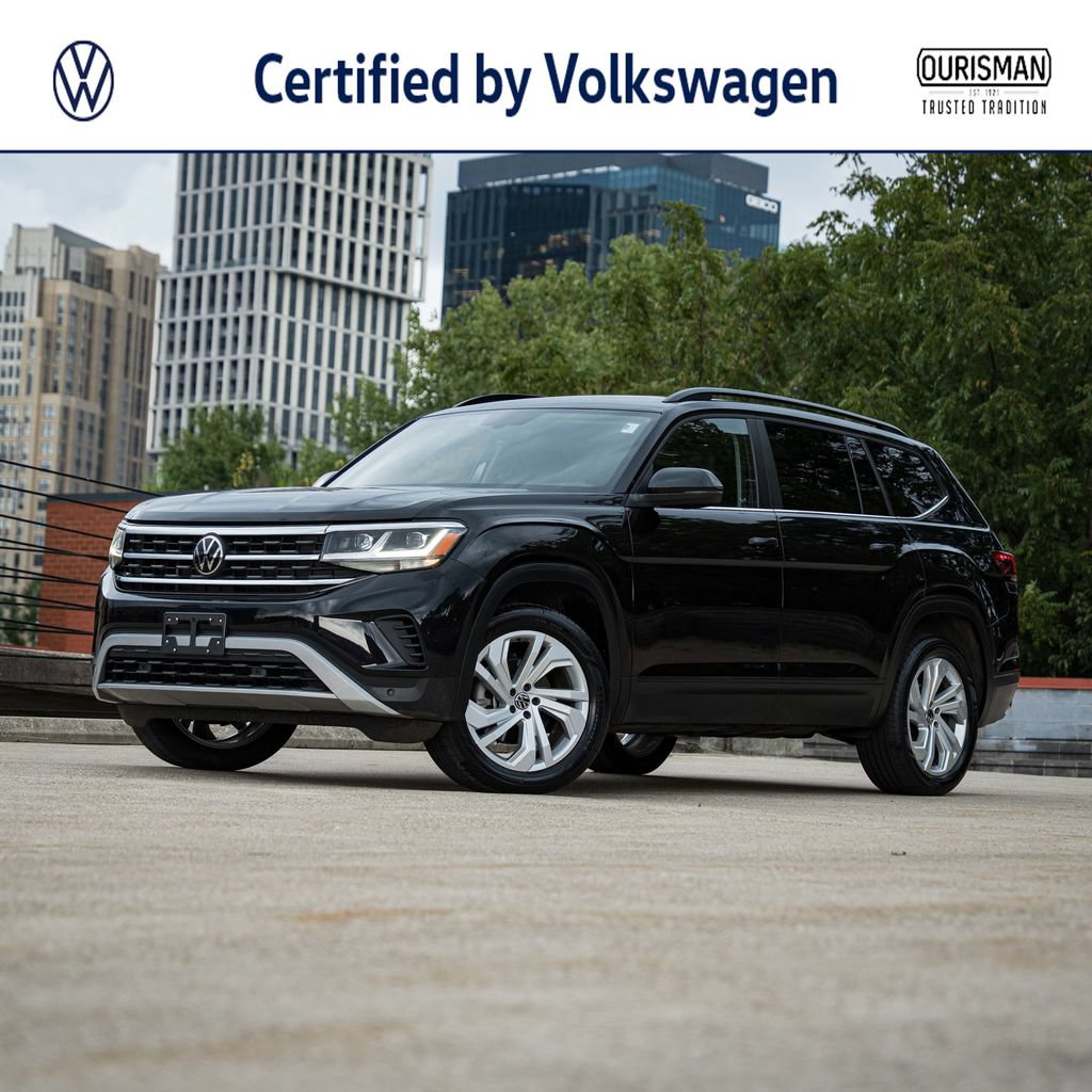 Certified 2023 Volkswagen Atlas SE AWD/4WD image 1