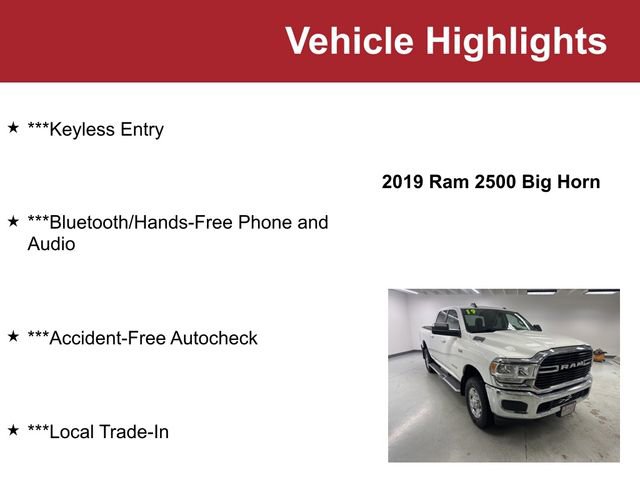 Used 2019 RAM 2500 Big Horn video 2