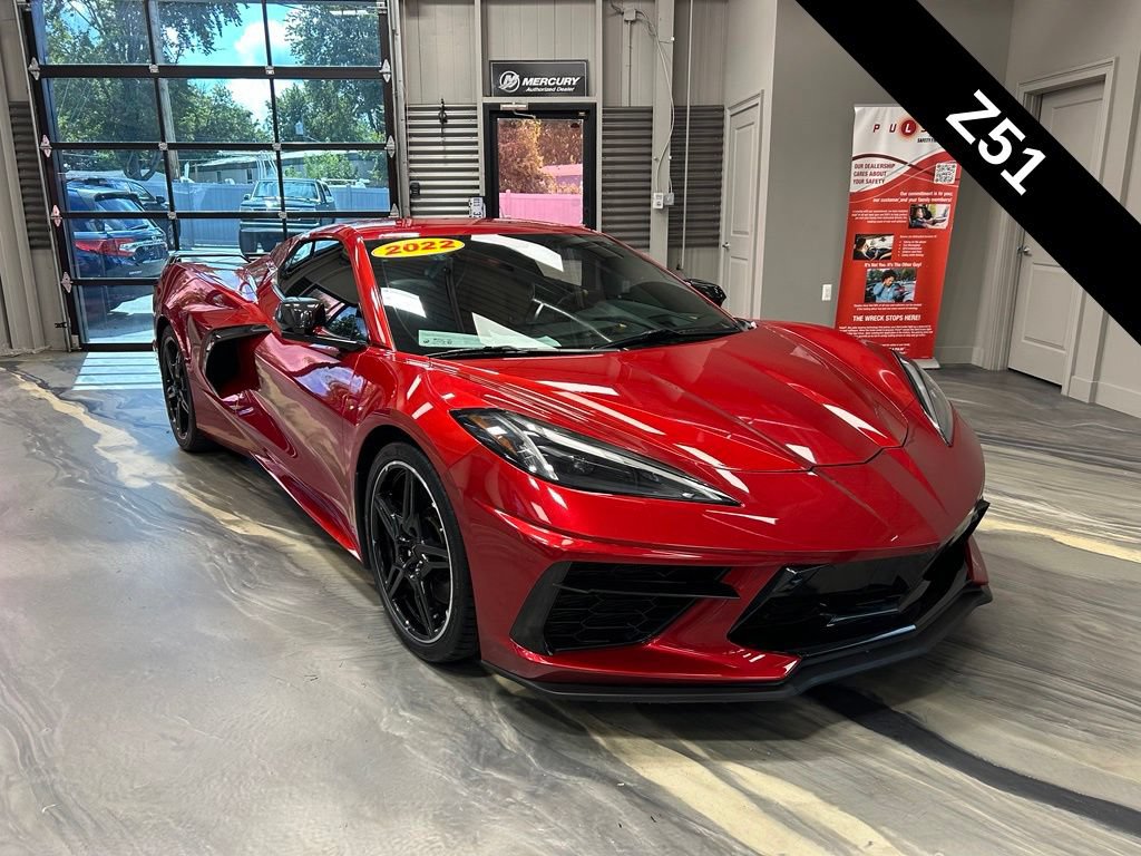Used 2022 Chevrolet Corvette Stingray Preferred Conv w/ Z51 Performance Package RWD image 1