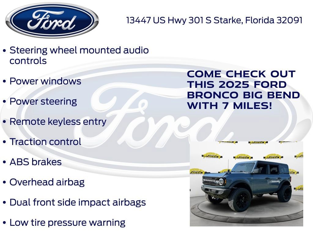 New 2025 Ford Bronco Big Bend image 20