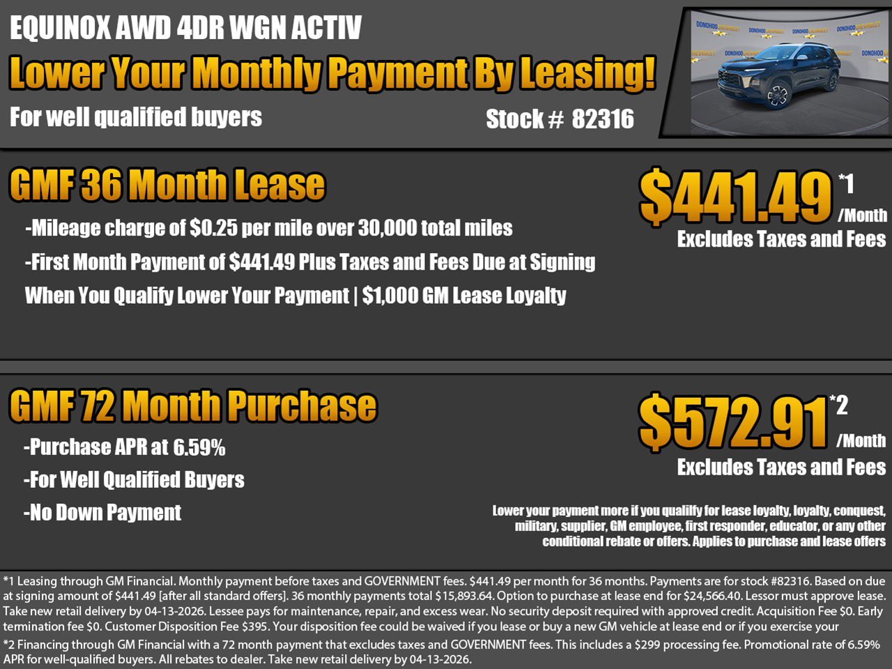 New 2026 Chevrolet Equinox ACTIV w/ Convenience Package III image 2