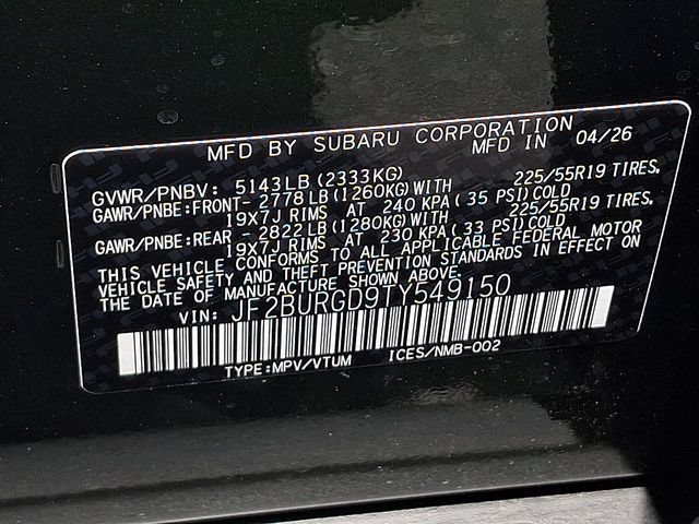 New 2026 Subaru Outback Limited XT AWD/4WD image 11