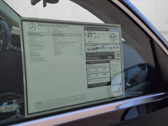 New 2026 Mercedes-Benz GLE 450 4MATIC image 18