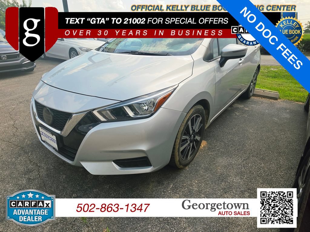 Used 2021 Nissan Versa SV