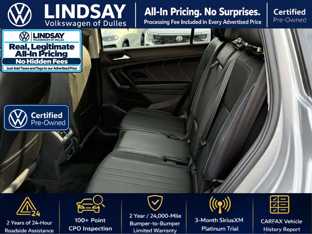 Certified 2023 Volkswagen Tiguan SE w/ Panoramic Sunroof Package AWD/4WD image 15