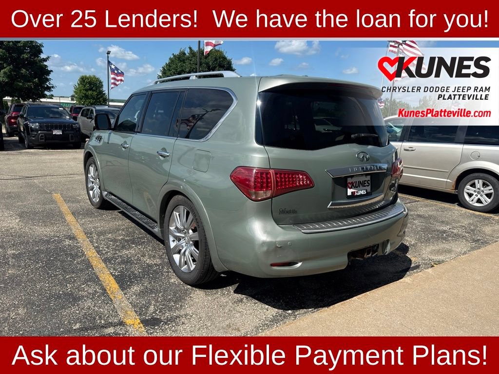 Used 2012 INFINITI QX56 4WD w/ Deluxe Touring Pkg image 7