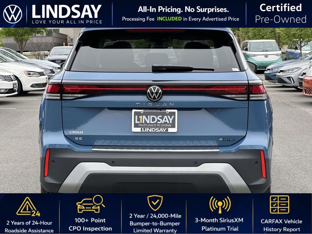 Used 2025 Volkswagen Tiguan SE AWD/4WD image 6