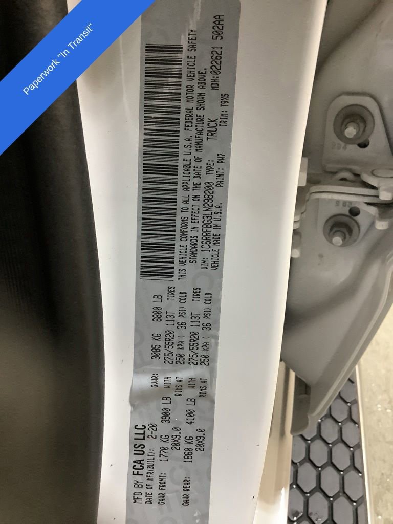 Certified 2020 RAM 1500 Big Horn AWD/4WD image 15