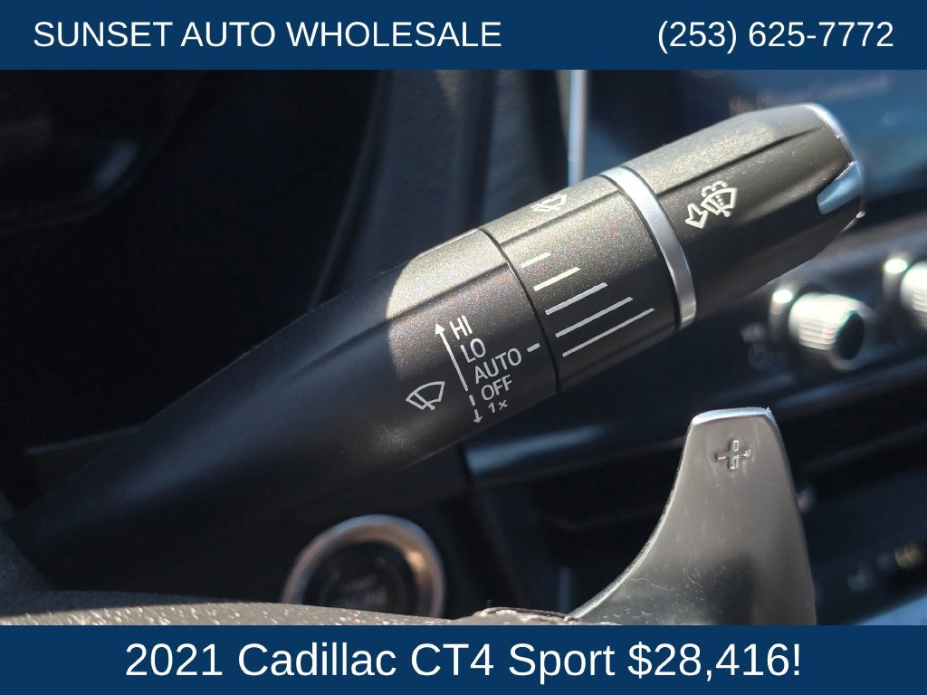 Used 2021 Cadillac CT4 Sport w/ Technology Package AWD/4WD image 32