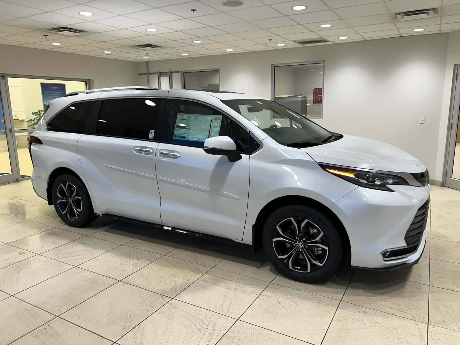 New 2026 Toyota Sienna Platinum