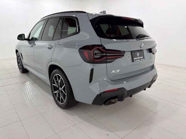 Certified 2023 BMW X3 xDrive30i w/ M Sport Package AWD/4WD image 3