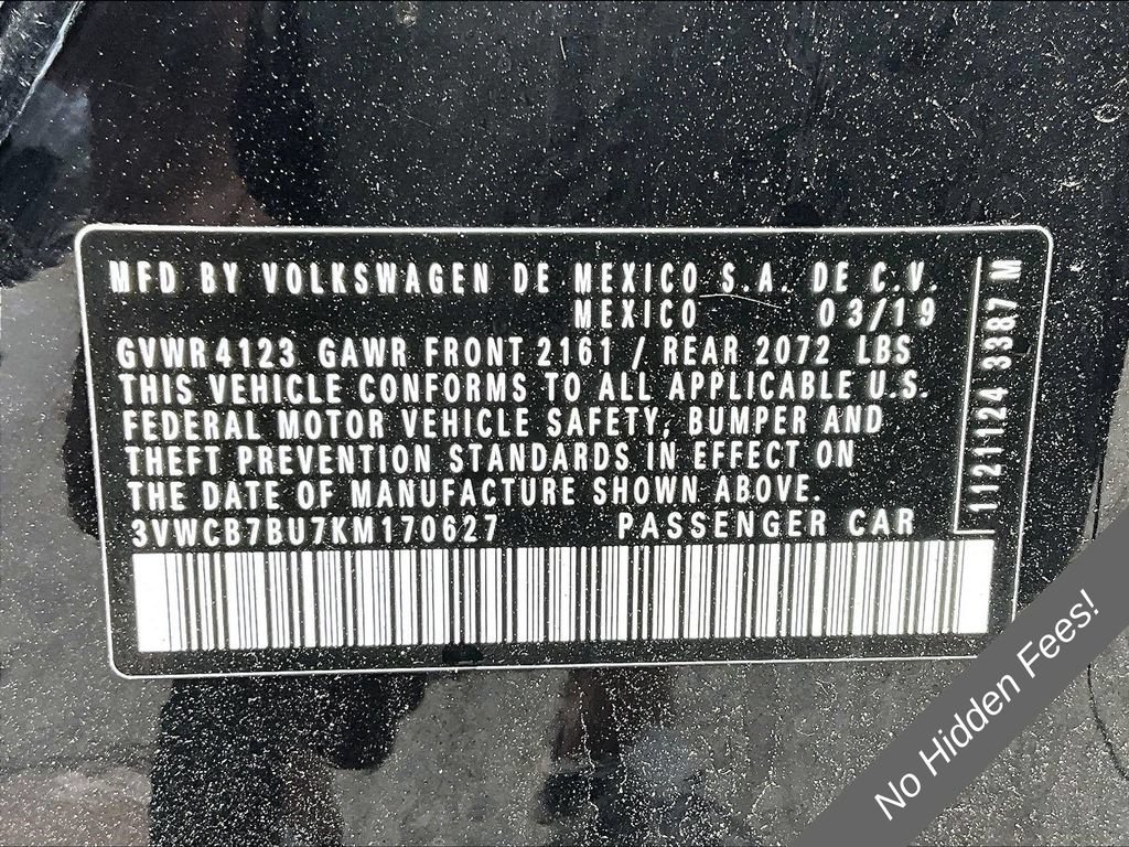 Used 2019 Volkswagen Jetta S FWD image 24