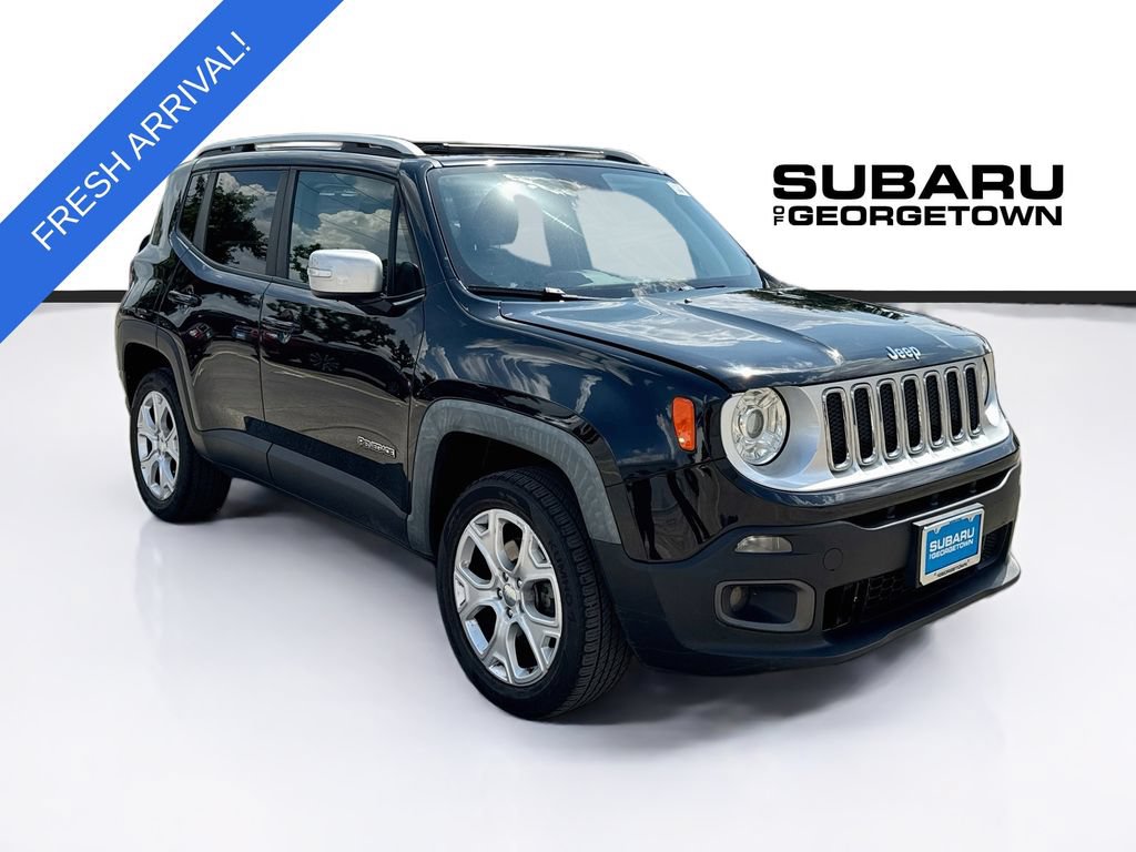 Used 2018 Jeep Renegade Limited w/ UConnect 8.4 Nav Group