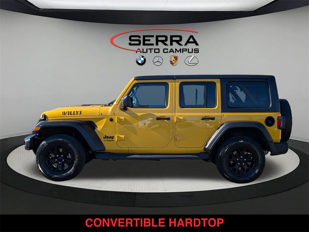 Used 2021 Jeep Wrangler Unlimited Willys image 15