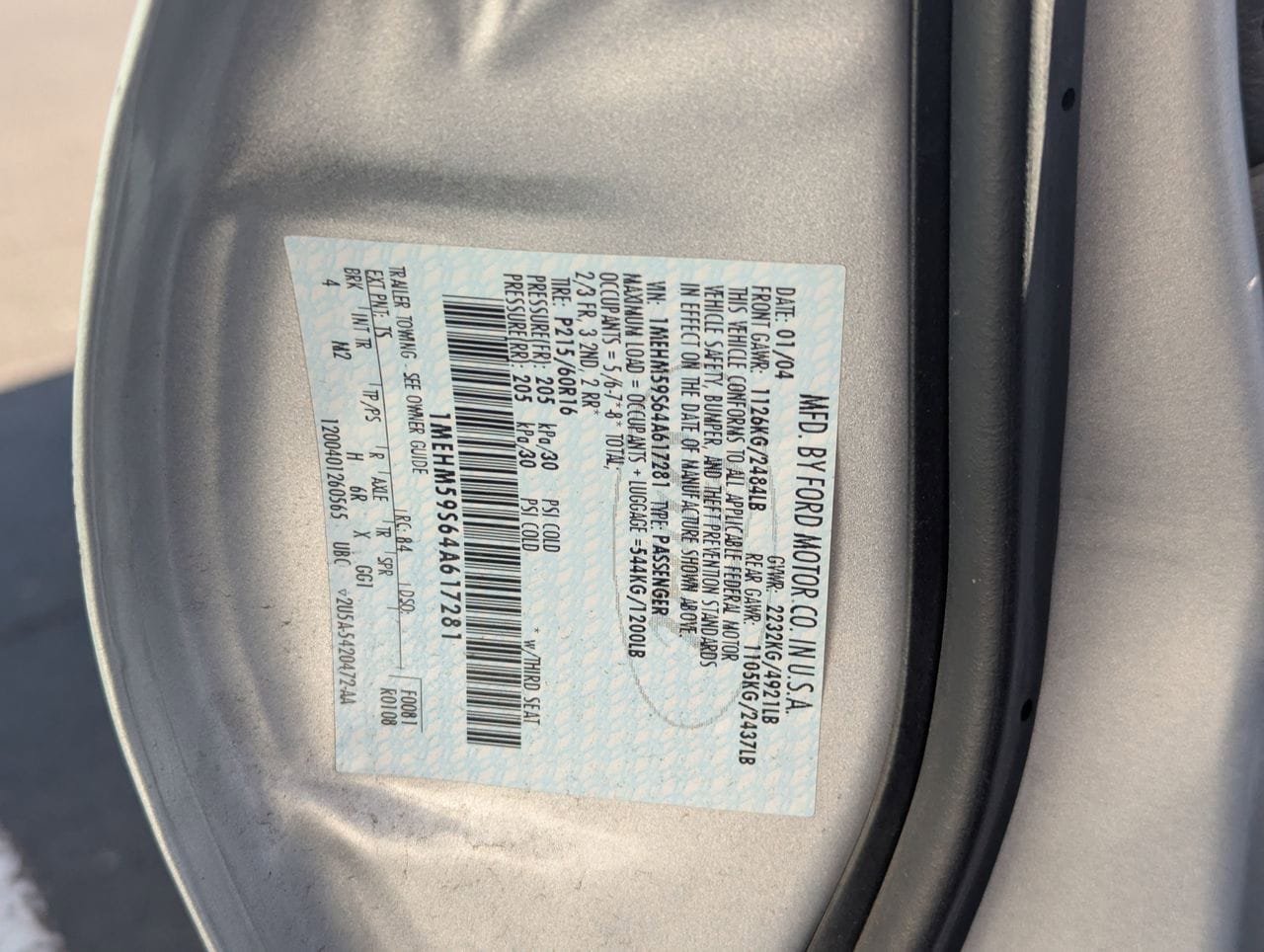 Used 2004 Mercury Sable LS Premium FWD image 10