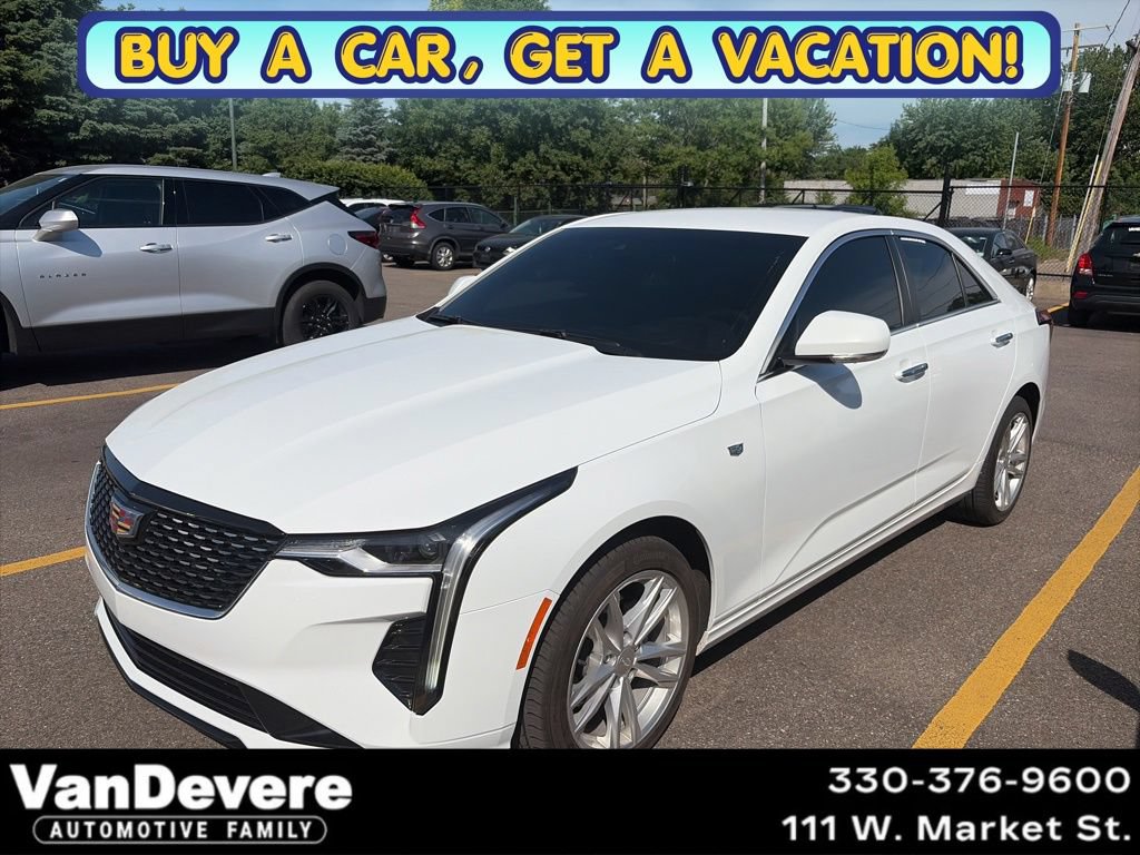 Used 2021 Cadillac CT4 Luxury w/ Cold Weather Package AWD/4WD image 1