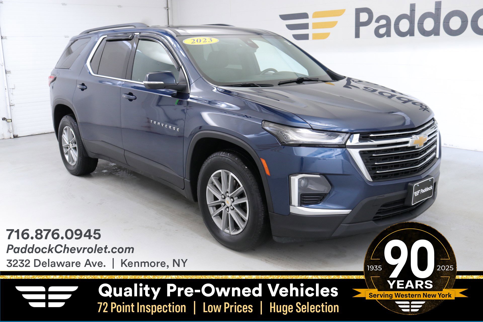 Used 2023 Chevrolet Traverse LT w/ LPO, Floor Liner Package