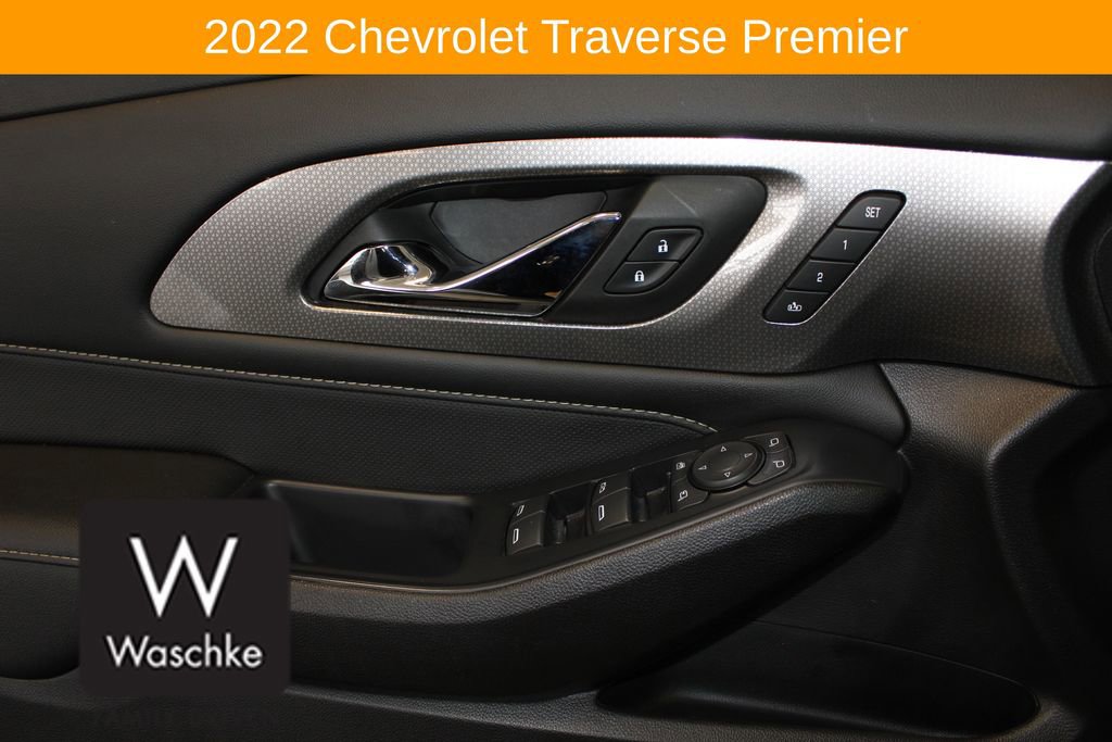Used 2022 Chevrolet Traverse Premier w/ LPO, Floor Liner Package AWD/4WD image 17