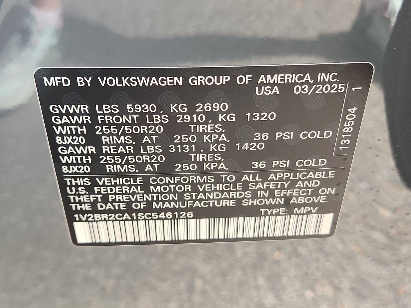 New 2025 Volkswagen Atlas SEL image 21