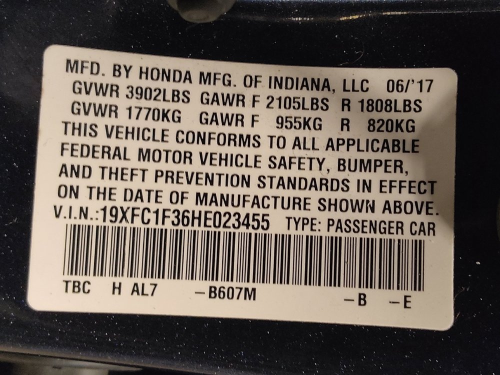 Used 2017 Honda Civic EX-T image 33