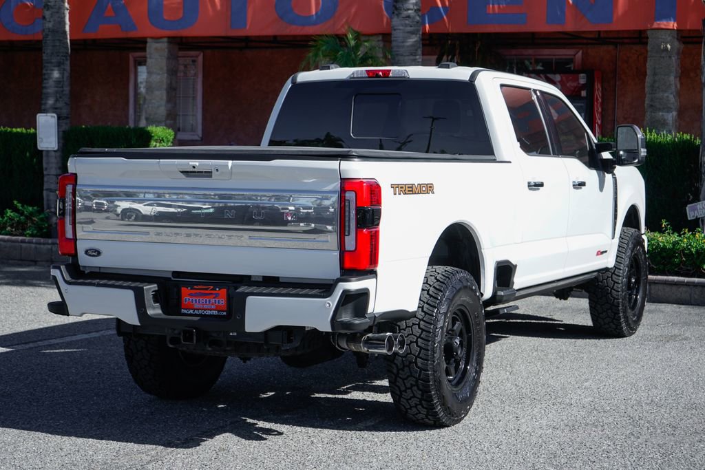 Used 2024 Ford F350 Platinum w/ Tremor Off-Road Package AWD/4WD image 11