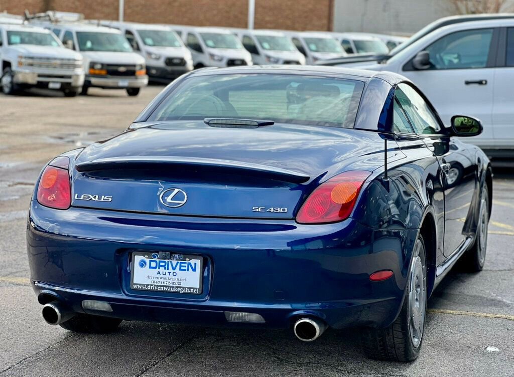 Used 2002 Lexus SC 430 Convertible image 5