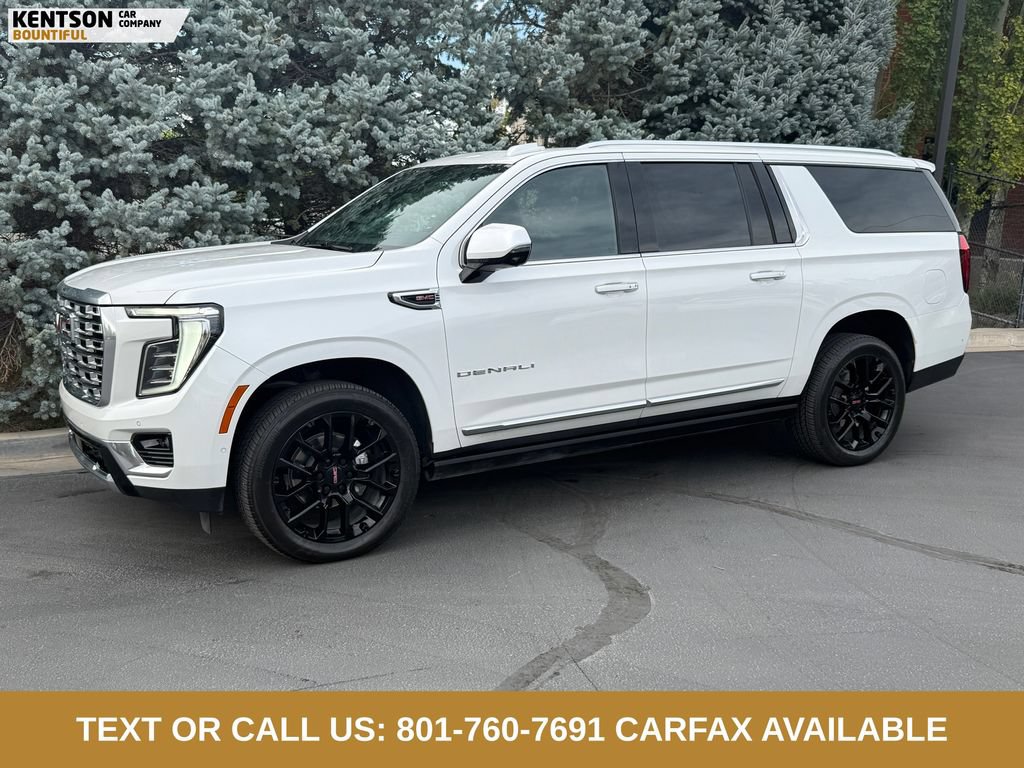 Used 2025 GMC Yukon XL Denali w/ Sun & Power Step Package