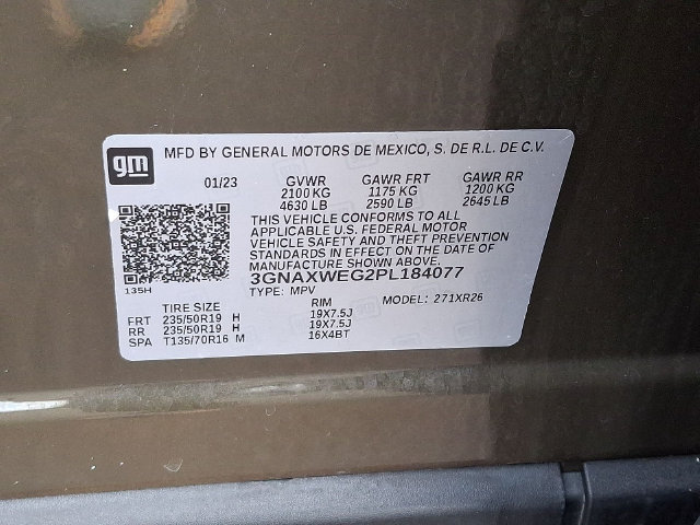 Used 2023 Chevrolet Equinox RS AWD/4WD image 39