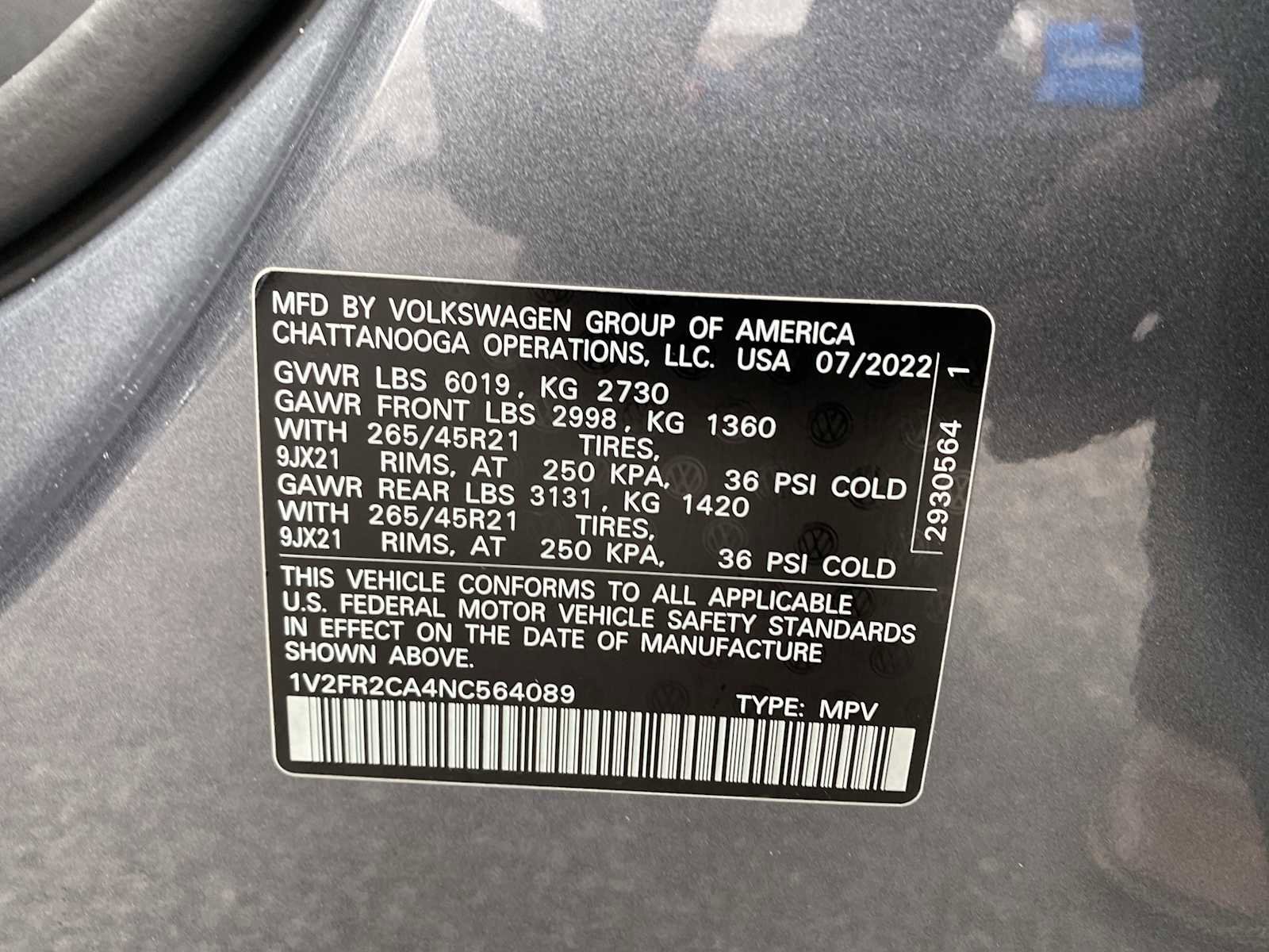 Used 2022 Volkswagen Atlas SEL Premium image 33