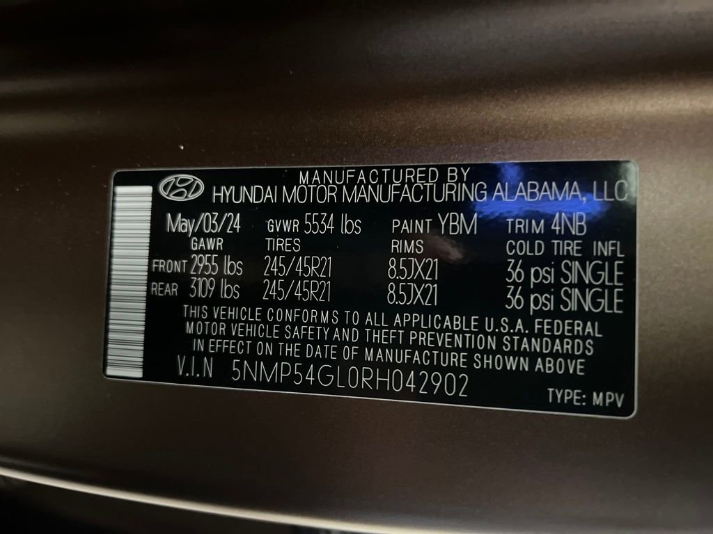 Used 2024 Hyundai Santa Fe Calligraphy image 34