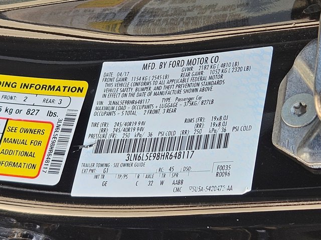Used 2017 Lincoln MKZ Reserve w/ Climate Package FWD image 22