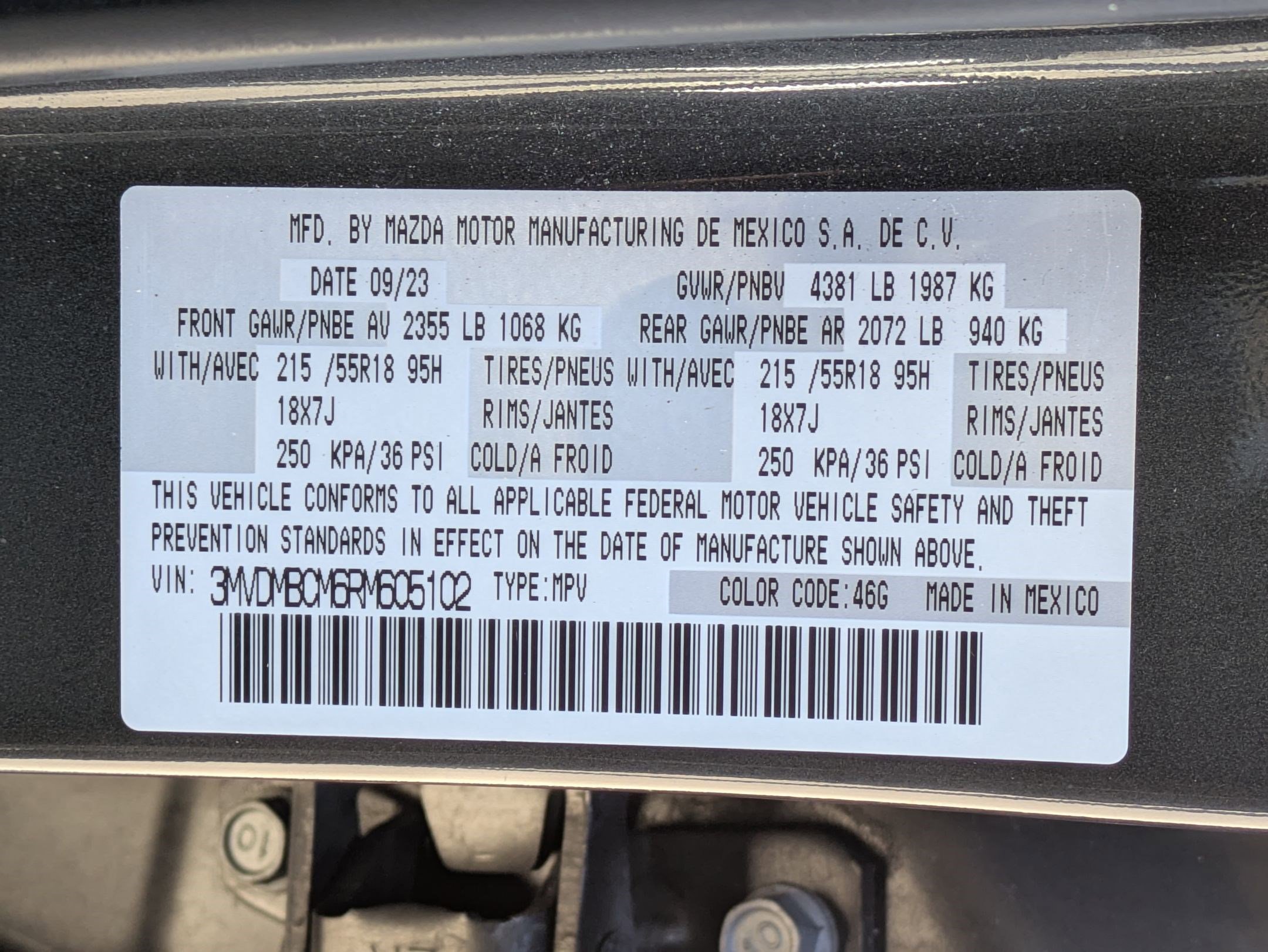 Certified 2024 MAZDA CX-30 AWD 2.5 S w/ Preferred Package image 23