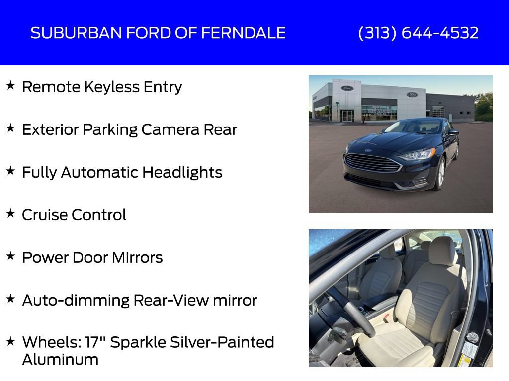 Used 2020 Ford Fusion SE FWD image 9