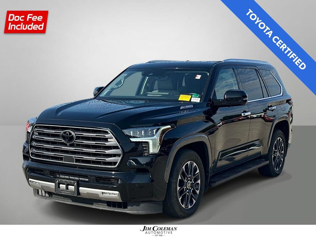 Certified 2024 Toyota Sequoia Limited w/ Tow Technology Package AWD/4WD image 1