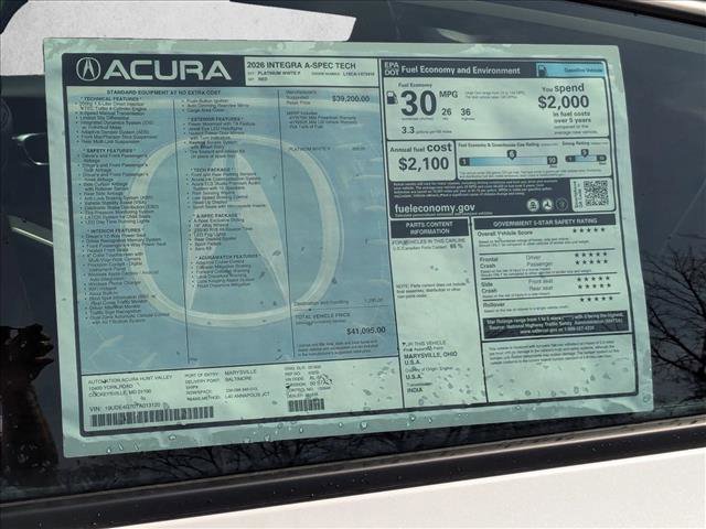 New 2026 Acura Integra A-Spec image 19