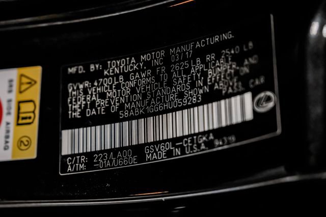 Used 2017 Lexus ES 350 w/ Accessory Package 2 FWD image 72