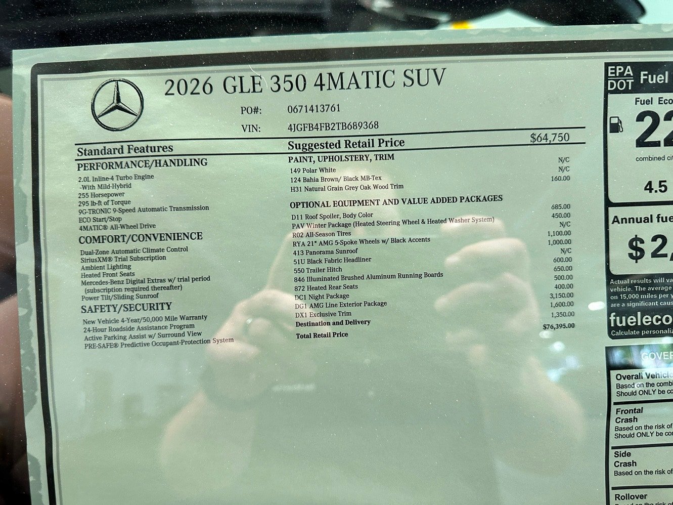 New 2026 Mercedes-Benz GLE 350 4MATIC image 11